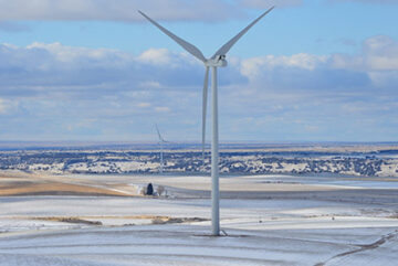 Rockland Wind Farm landscape