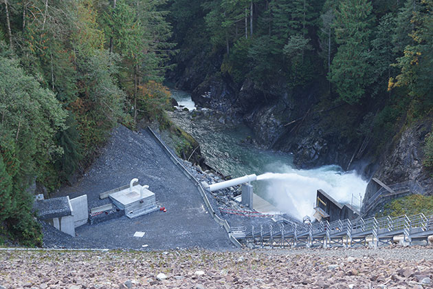 View from above (Culmback Dam)