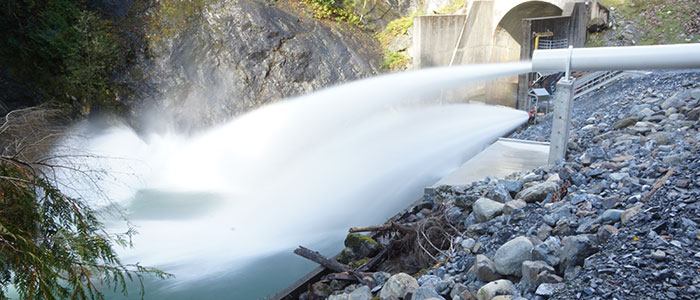 Проект кондиціонування температури води в Jackson Hydro Project