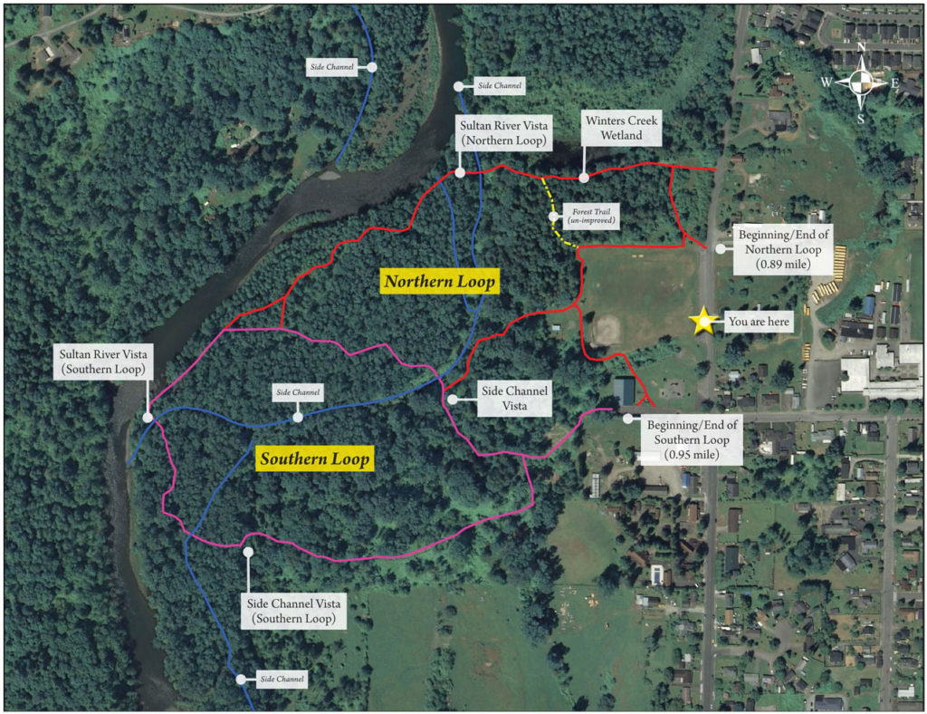 Osprey Park map with labels