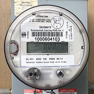 Solar production meter 2