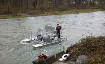 Trampa de smolt del río Sultan