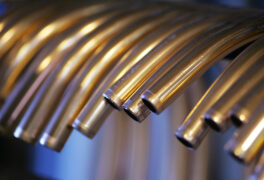 Copper water pipes