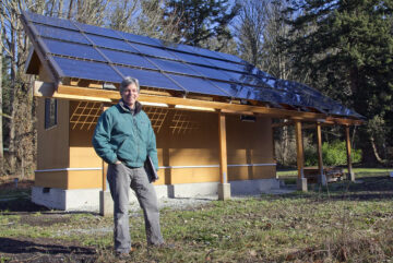 Solar customer on Camano Island