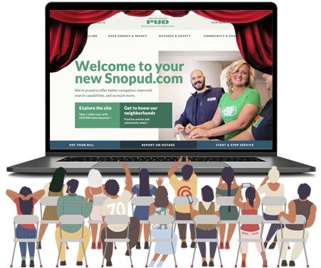 Snopud.com has a fresh new look!