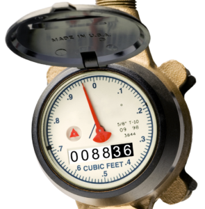 Reading a water meter