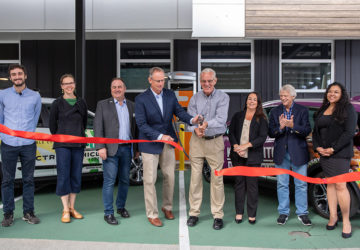 HopeWorks and PUD unveil new EV chargers