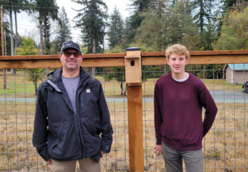 Eagle Scout builds wildlife houses at PUD’s Woods Creek site