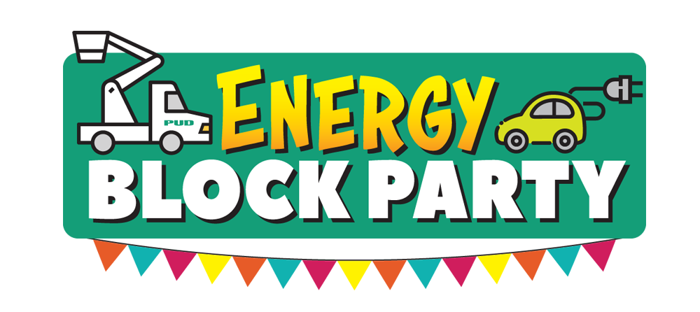 PUD Energy Block Party logo