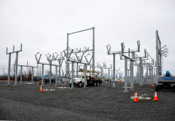 Sky Valley Substation takes shape