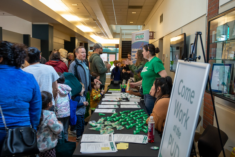 Block Party guests chat PUD careers