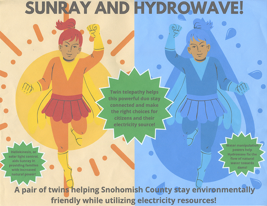 Sunray and Hydrowave use solar energy and hydropower