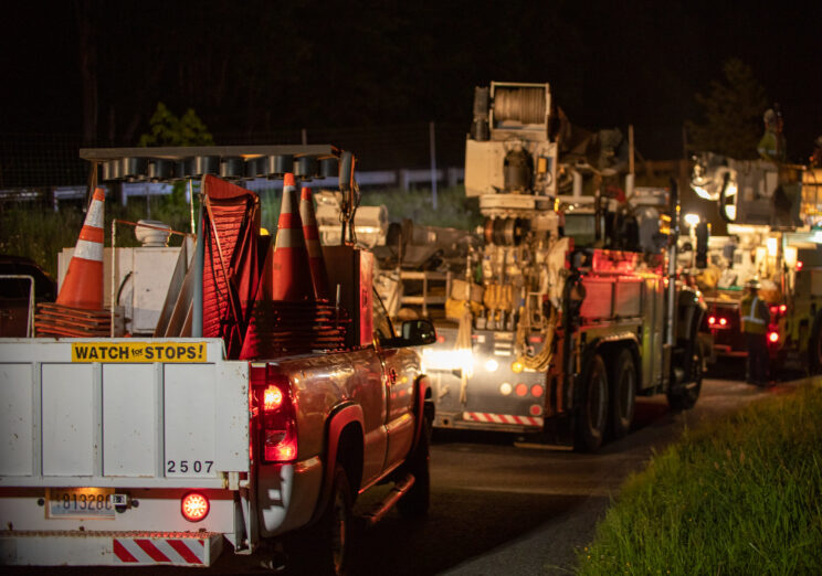 Cierre de carril nocturno previsto en la autopista 2 para el 20 y 21 de marzo