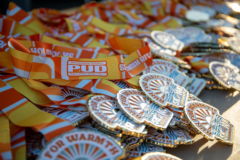 2023 Run for Warmth medals