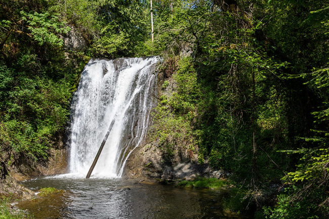 La cascada de Woods Creek