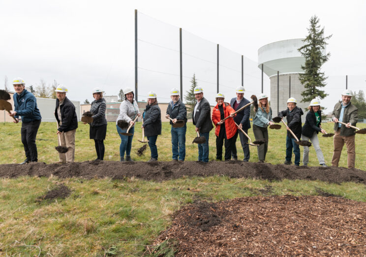 PUD Breaks Ground on Next Community Solar Project 