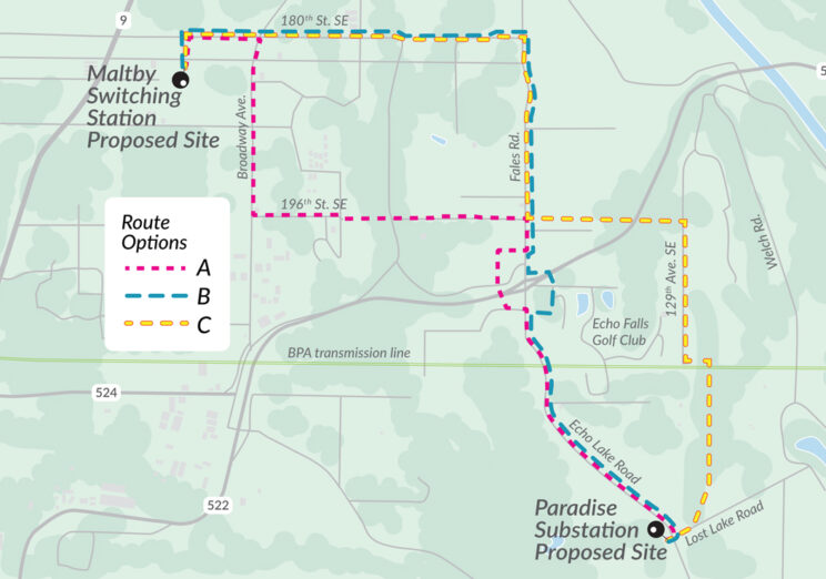 Open House on July 31 for Maltby to Paradise Transmission Line