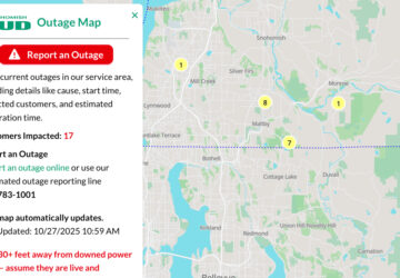 Improved Outage Map to Help PUD Customers Navigate Storm Season