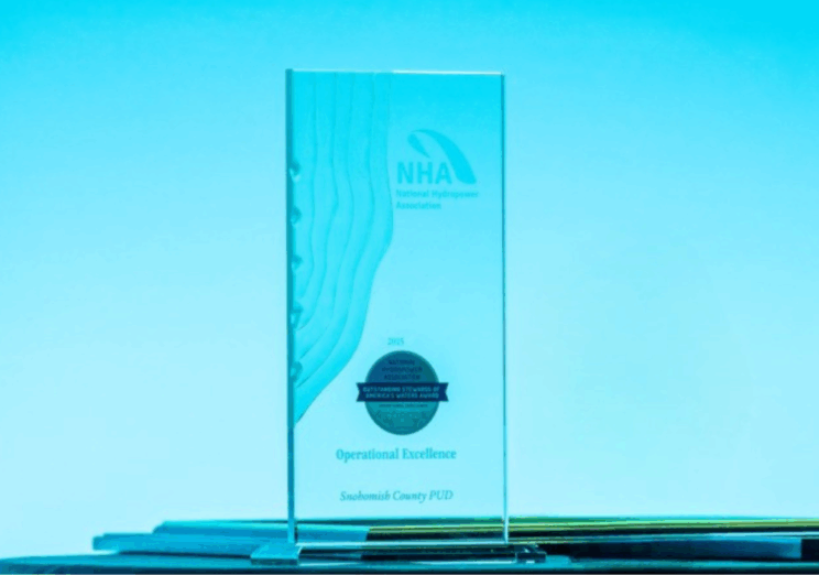 PUD receives Outstanding Stewards of America’s Waters Award