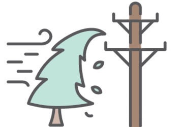 What causes power outages?