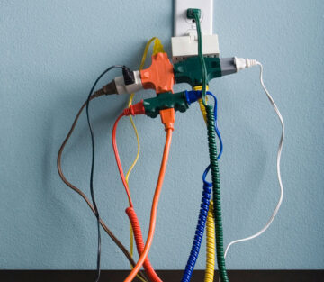 Don't overload outlets